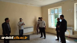 بازدید مسئولان فرهنگی و اجتماعی  از طرح جهادی عهد خدمت دانشجو معلمان 