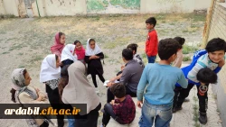 بازدید مسئولان فرهنگی و اجتماعی  از طرح جهادی عهد خدمت دانشجو معلمان 