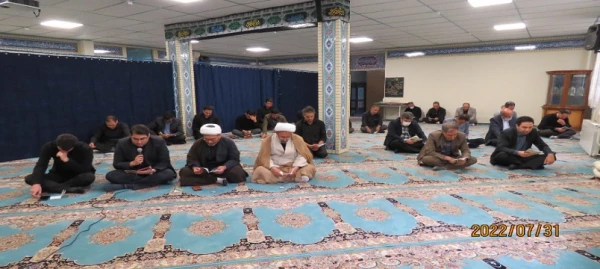  قرائت پرفیض زیارت عاشورا در دانشگاه فرهنگیان اردبیل 