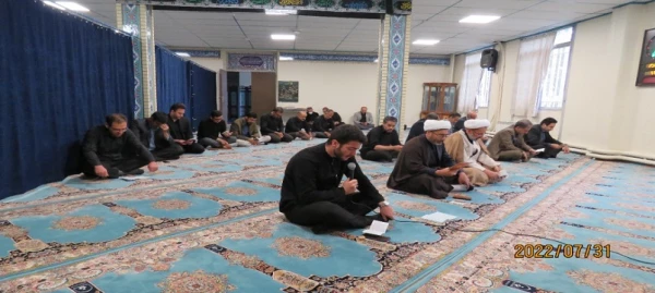  قرائت پرفیض زیارت عاشورا در دانشگاه فرهنگیان اردبیل 