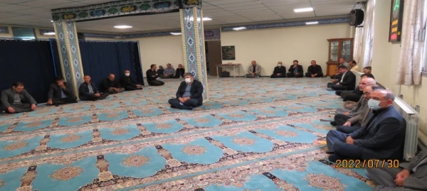  قرائت پرفیض زیارت عاشورا در دانشگاه فرهنگیان اردبیل 