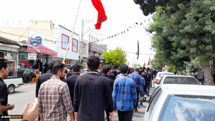 برگزاری مراسم سوگواری سرور و سالار شهیدان حضرت امام حسین (ع) با راه اندازی دسته عزاداری 