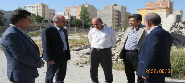 بازدید سرپرست دانشگاه فرهنگیان اردبیل از روند اجرایی مجموعه (320) نفری خوابگاهی و فرهنگی پردیس علامه طباطبایی اردبیل