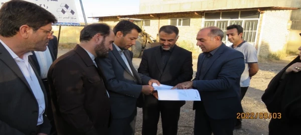 آیین کلنگ زنی احداث سالن ورزشی پردیس بنت الهدی صدر  اردبیل