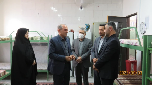 بازدید فرماندار اردبیل از خوابگاه بنت الهدی صدر 