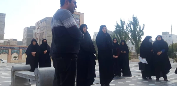 مراسم غبارروبی و عطر افشانی مزار مطهر شهدای دفاع مقدس استان