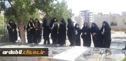 مراسم غبارروبی و عطر افشانی مزار مطهر شهدای دفاع مقدس استان