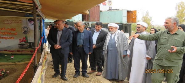 بازدید از نمایشگاه رزمی فرهنگی (والفجر 1 )