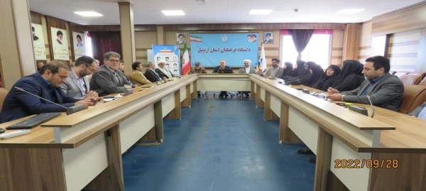 مراسم گرامیداشت هفته دفاع مقدس دردانشگاه فرهنگیان اردبیل