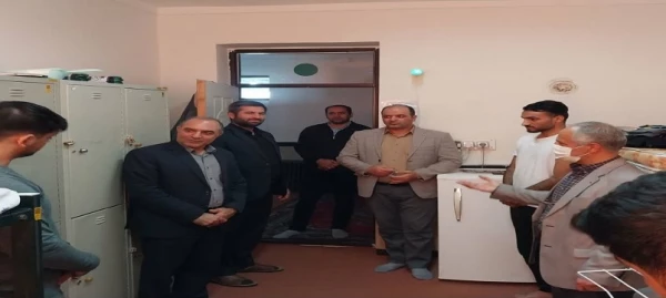 بازدید از پروژهای عمرانی در حال احداث دانشگاه فرهنگیان استان اردبیل