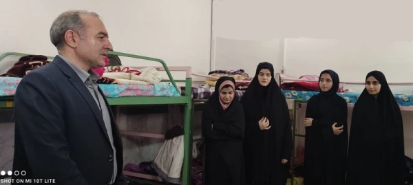 بازدید از پروژهای عمرانی در حال احداث دانشگاه فرهنگیان استان اردبیل