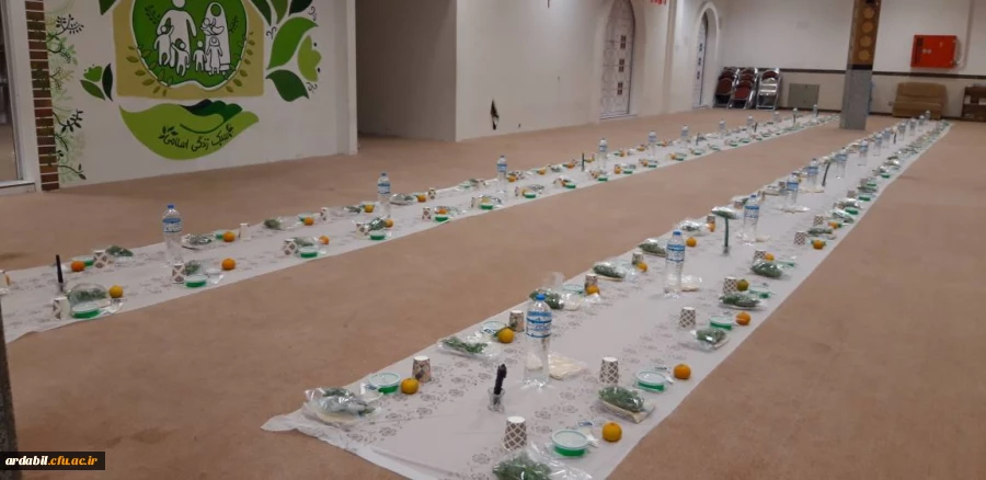 برگزاری مراسم عزاداری و برپایی سفره حضرت معصومه (س)