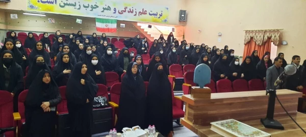 ایین استقبال از نودانشجومعلمان ورودی 1401