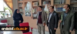 بازدید هیات نظارت و ارزیابی  وتضمین کیفیت دانشگاه محقق اردبیلی از دانشگاه فرهنگیان اردبیل