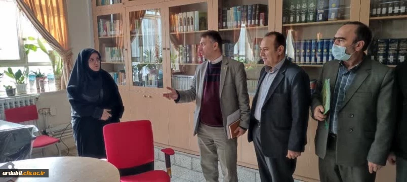 بازدید هیات نظارت و ارزیابی  وتضمین کیفیت دانشگاه محقق اردبیلی از دانشگاه فرهنگیان اردبیل