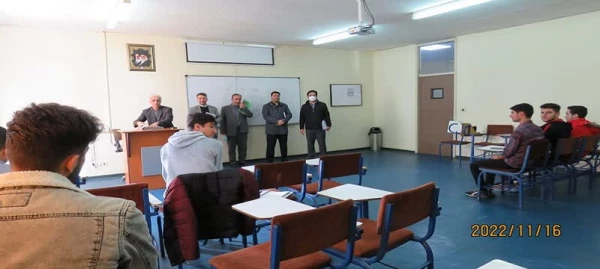 بازدید هیات نظارت و ارزیابی  وتضمین کیفیت دانشگاه محقق اردبیلی از دانشگاه فرهنگیان اردبیل