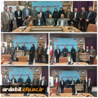 آیین تجلیل از بازنشستگان دانشگاه فرهنگیان استان اردبیل