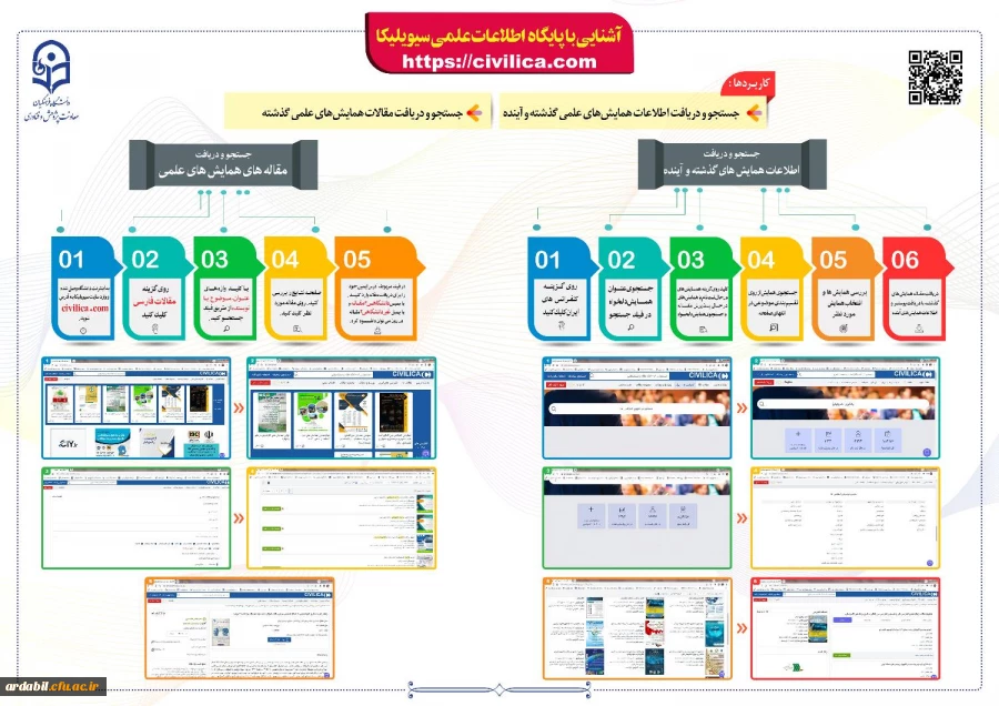 دسترسی به پایگاه های اطلاعاتی تحت اشتراک دانشگاه فرهنگیان 3