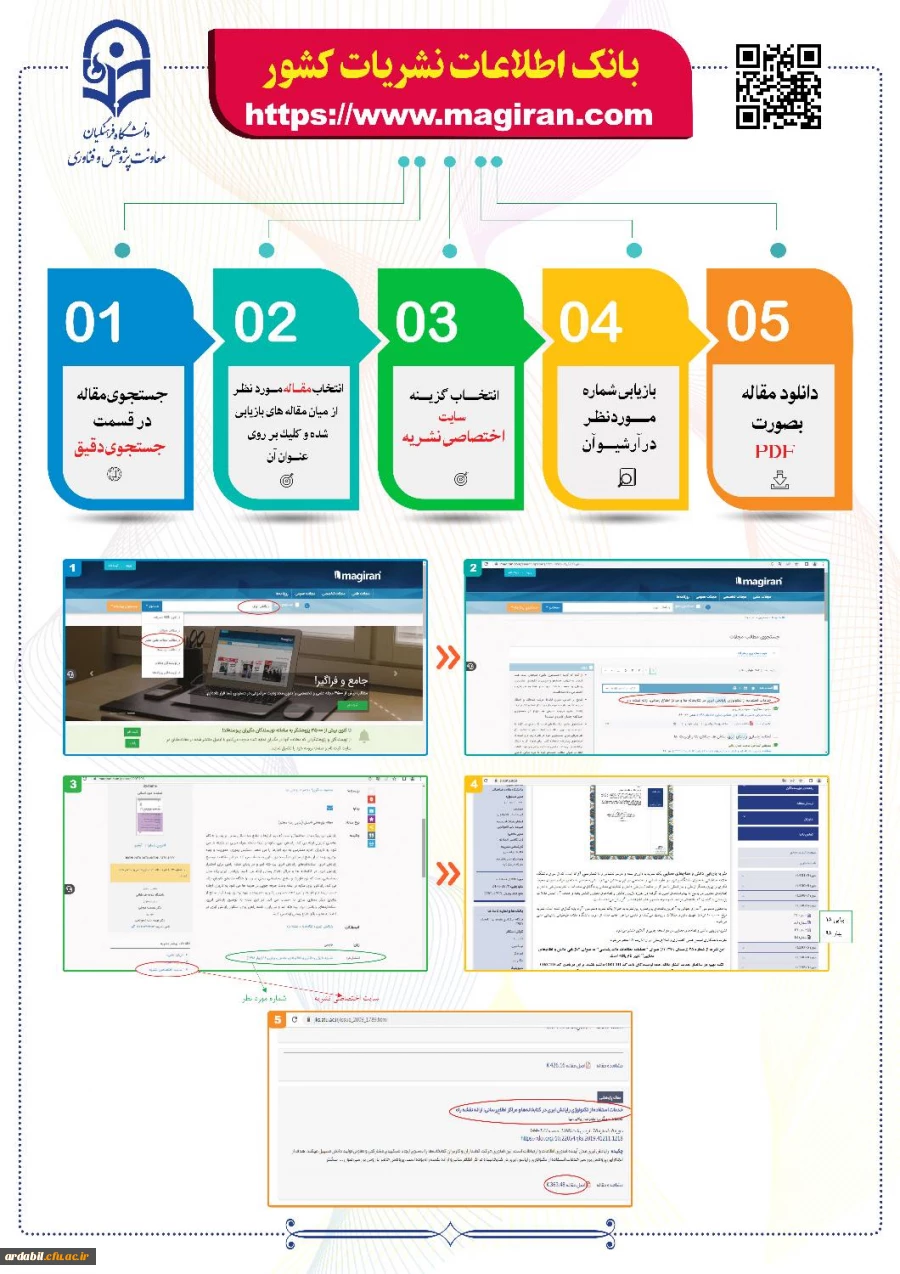 دسترسی به پایگاه های اطلاعاتی تحت اشتراک دانشگاه فرهنگیان 6