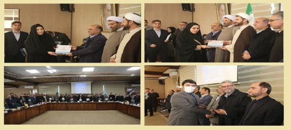 تجلیل ازپژوهشگران و فناوران برتر دانشگاه فرهنگیان اردبیل