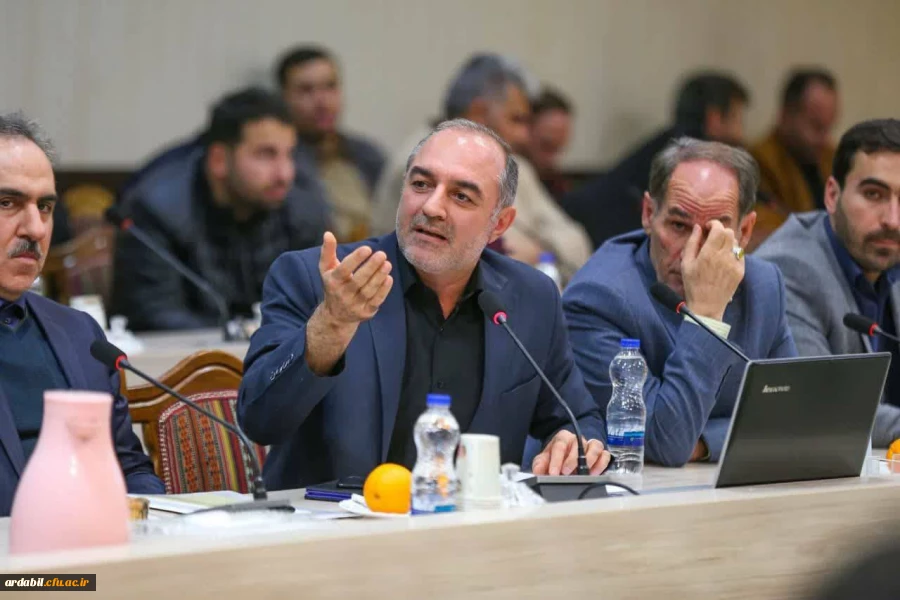 جلسه شورای اموزش و پرورش استان اردبیل 