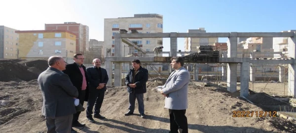 بازدید مدیرکل امور حقوقی دانشگاه فرهنگیان از پروژه های عمرانی دانشگاه 