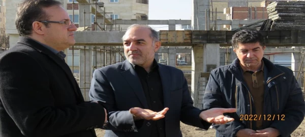 بازدید مدیرکل امور حقوقی دانشگاه فرهنگیان از پروژه های عمرانی دانشگاه 
