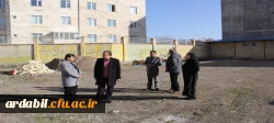 بازدید مدیرکل امور حقوقی دانشگاه فرهنگیان از پروژه های عمرانی دانشگاه 