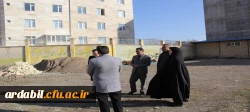 بازدید مدیرکل امور حقوقی دانشگاه فرهنگیان از پروژه های عمرانی دانشگاه 