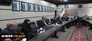  نشست روسای دانشگاه های استان اردبیل با وزیر علوم، تحقیقات و فناوری