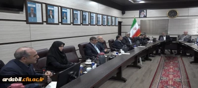  نشست روسای دانشگاه های استان اردبیل با وزیر علوم، تحقیقات و فناوری