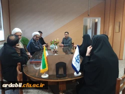 بازدید سرپرست معاونت فرهنگی و اجتماعی دانشگاه فرهنگیان و سرپرست مدیریت امور پردیس های استان 