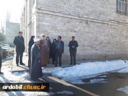 بازدید سرپرست معاونت فرهنگی و اجتماعی دانشگاه فرهنگیان و سرپرست مدیریت امور پردیس های استان 
