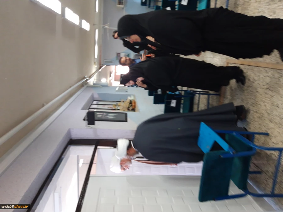 بازدید سرپرست معاونت فرهنگی و اجتماعی دانشگاه فرهنگیان و سرپرست مدیریت امور پردیس های استان 