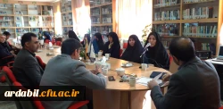 تجلیل سرپرست دانشگاه فرهنگیان اردبیل از بانوان شاغل در پردیس بنت الهدی صدر 