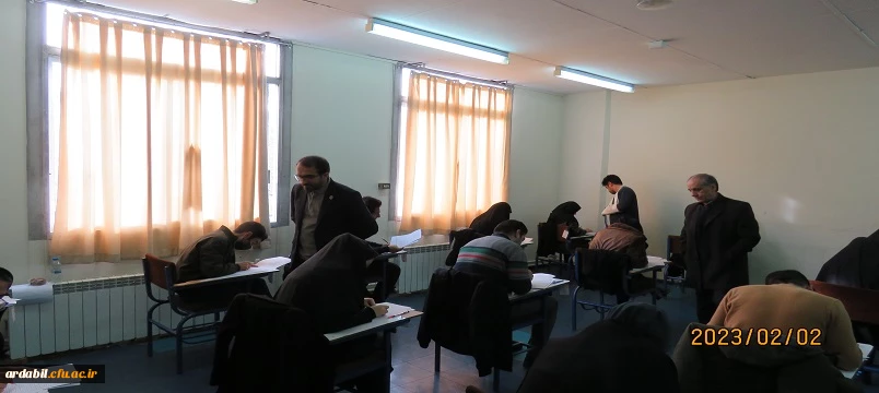 بازدید سرپرست دانشگاه فرهنگیان استان اردبیل از روند برگزرای آزمون دروس فرهنگی مهارت آموزان سری ششم