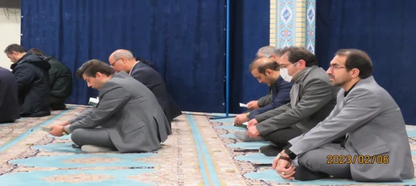  برگزاری مراسم قرائت پرفیض زیارت عاشورا 