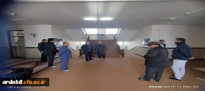 به روایت تصویر:

بازدید سرپرست مدیریت امور پردیس های استان اردبیل از سرای دانشجویی مرکز آموزش عالی آزادگان نیر 