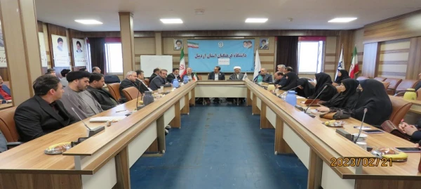 نشست اساتید دانشگاه فرهنگیان اردبیل