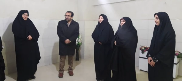 افتتاح رختشویخانه و آشپزخانه خوابگاه پردیس بنت الهدی صدر 