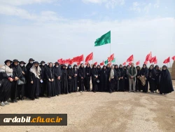 حضور دانشجومعلمان دانشگاه فرهنگیان اردبیل در اردوی راهیان نور 