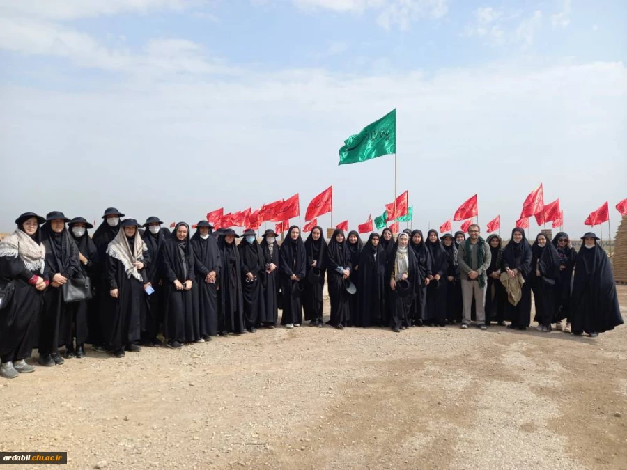 حضور دانشجومعلمان دانشگاه فرهنگیان اردبیل در اردوی راهیان نور 