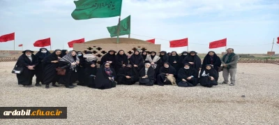 حضور سرپرست مدیریت دانشگاه فرهنگیان اردبیل در جمع کاروان اردوی راهیان نور دانشجومعلمان 