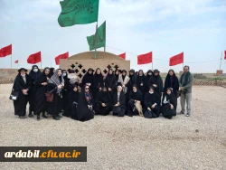 حضور سرپرست مدیریت دانشگاه فرهنگیان اردبیل در جمع کاروان اردوی راهیان نور دانشجومعلمان 