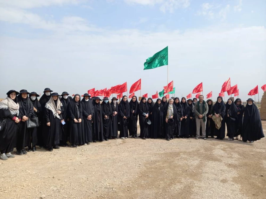 حضور سرپرست مدیریت دانشگاه فرهنگیان اردبیل در جمع کاروان اردوی راهیان نور دانشجومعلمان 