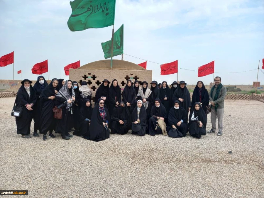 حضور دانشجومعلمان پردیس بنت الهدی صدر در اردوی راهیان نور 