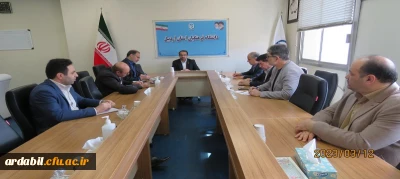 در دانشگاه فرهنگیان اردبیل برگزار شد:

جلسه ارزیابی استان جهت اجرای مسابقات فرهنگی و ملی قرآنی