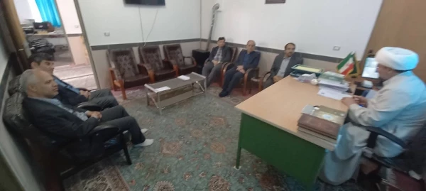 دیدار سرپرست مدیریت دانشگاه فرهنگیان اردبیل با امام جمعه شهرستان نیر 