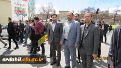 حضور اساتید،کارکنان و دانشجو معلمان دانشگاه فرهنگیان استان اردبیل در راهپیمایی روز جهانی قدس