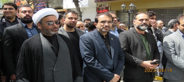 حضور اساتید،کارکنان و دانشجو معلمان دانشگاه فرهنگیان استان اردبیل در راهپیمایی روز جهانی قدس